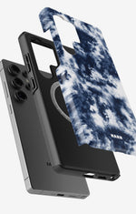 Samsung Galaxy S25 Ultra Tough Case – Tie Dye Blue - View 2