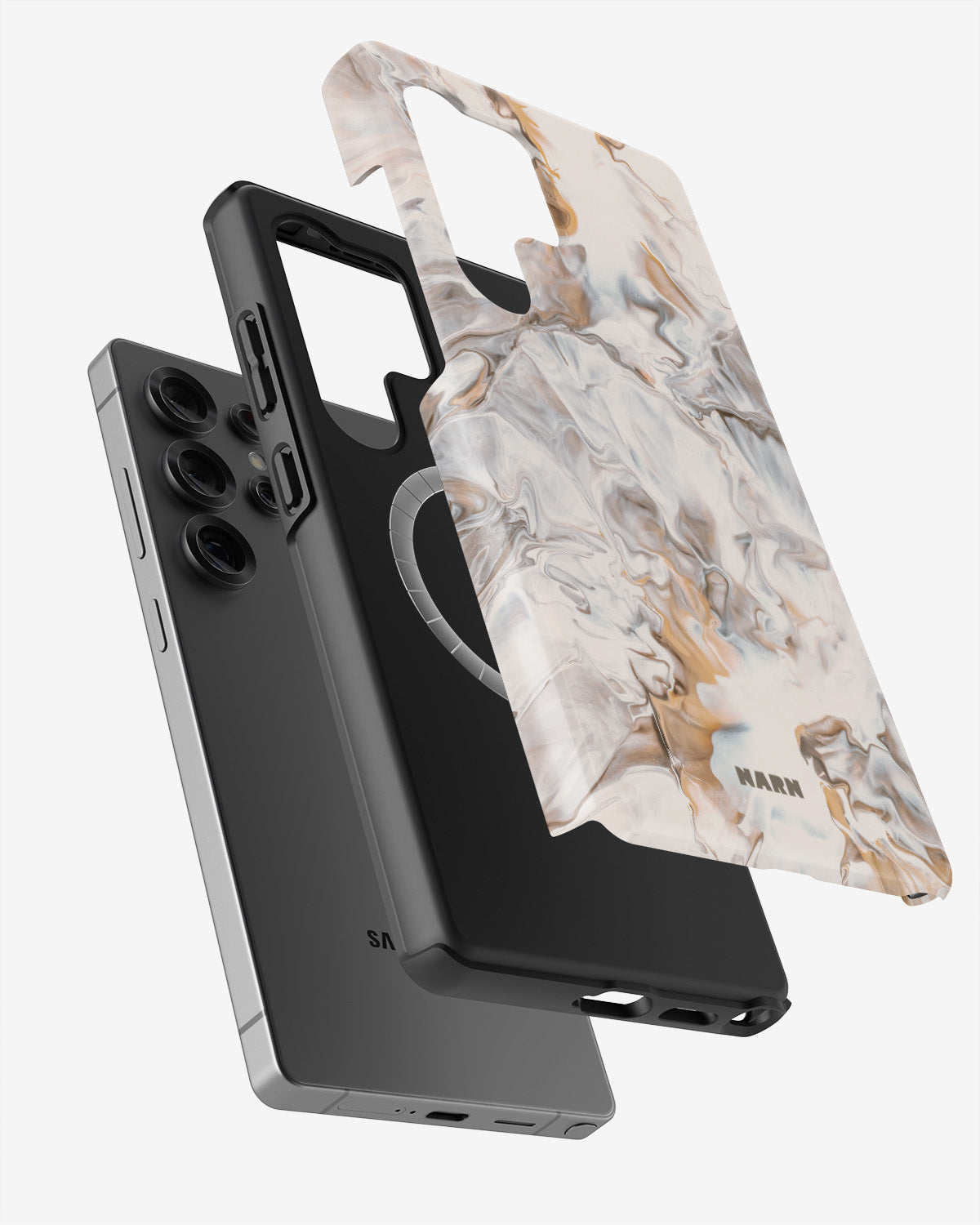 Samsung Galaxy S25 Ultra Tough Case – Icy Caramel - View 2