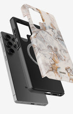 Samsung Galaxy S25 Ultra Tough Case – Icy Caramel - View 2