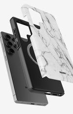 Samsung Galaxy S25 Ultra Tough Case – Milky Marble - View 2