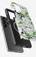 Samsung Galaxy S25 Ultra Tough Case – White Bloom - View 2