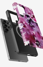 Samsung Galaxy S25 Ultra Tough Case – Floral Splash - View 2