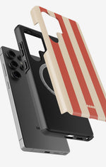 Samsung Galaxy S25 Ultra Tough Case – Sunset Stripes - View 2