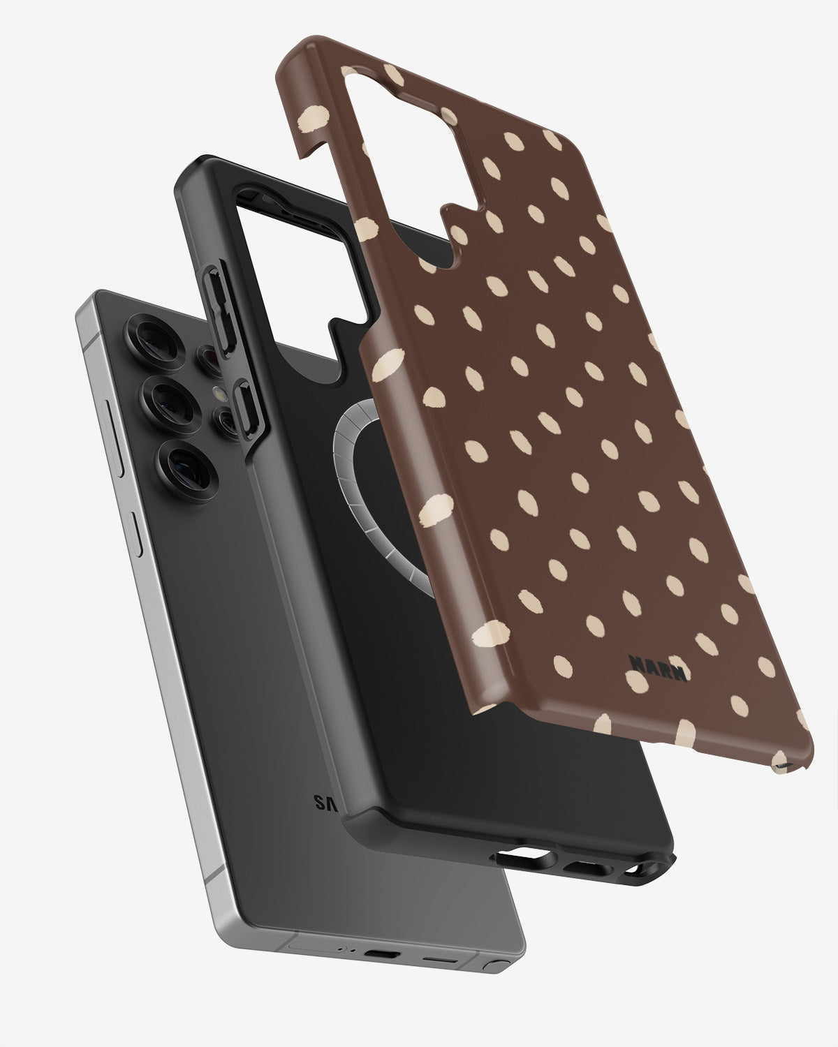 Samsung Galaxy S25 Ultra Tough Case – Choco Dots - View 2