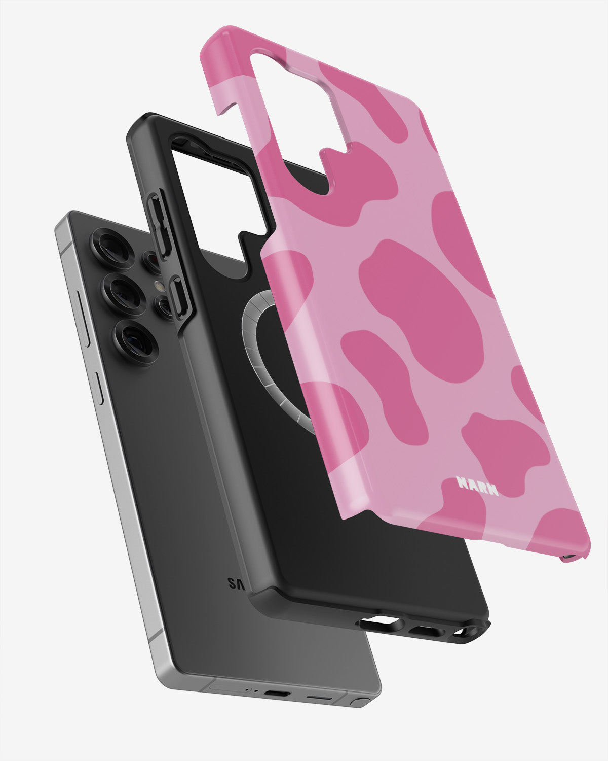 Samsung Galaxy S25 Ultra Tough Case – Pink Moo - View 2