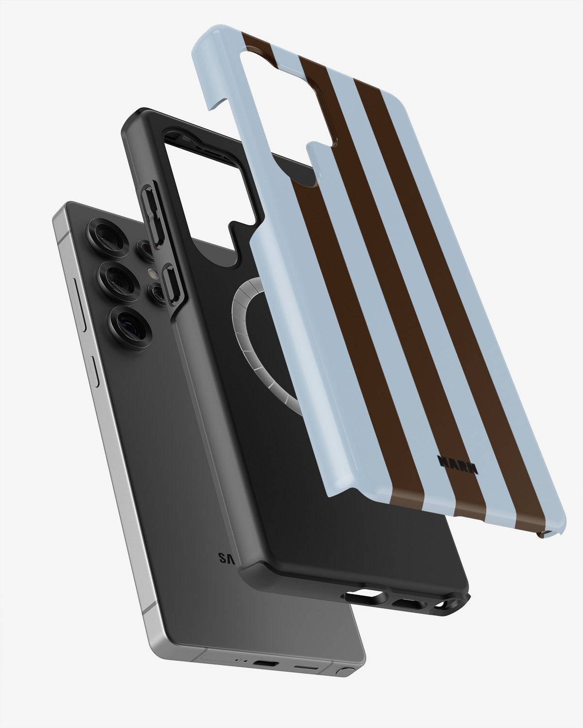Samsung Galaxy S25 Ultra Tough Case – Bistro Stripes - View 2