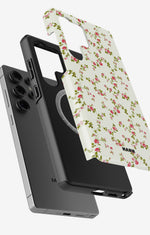 Samsung Galaxy S25 Ultra Tough Case – Vintage Rose - View 2