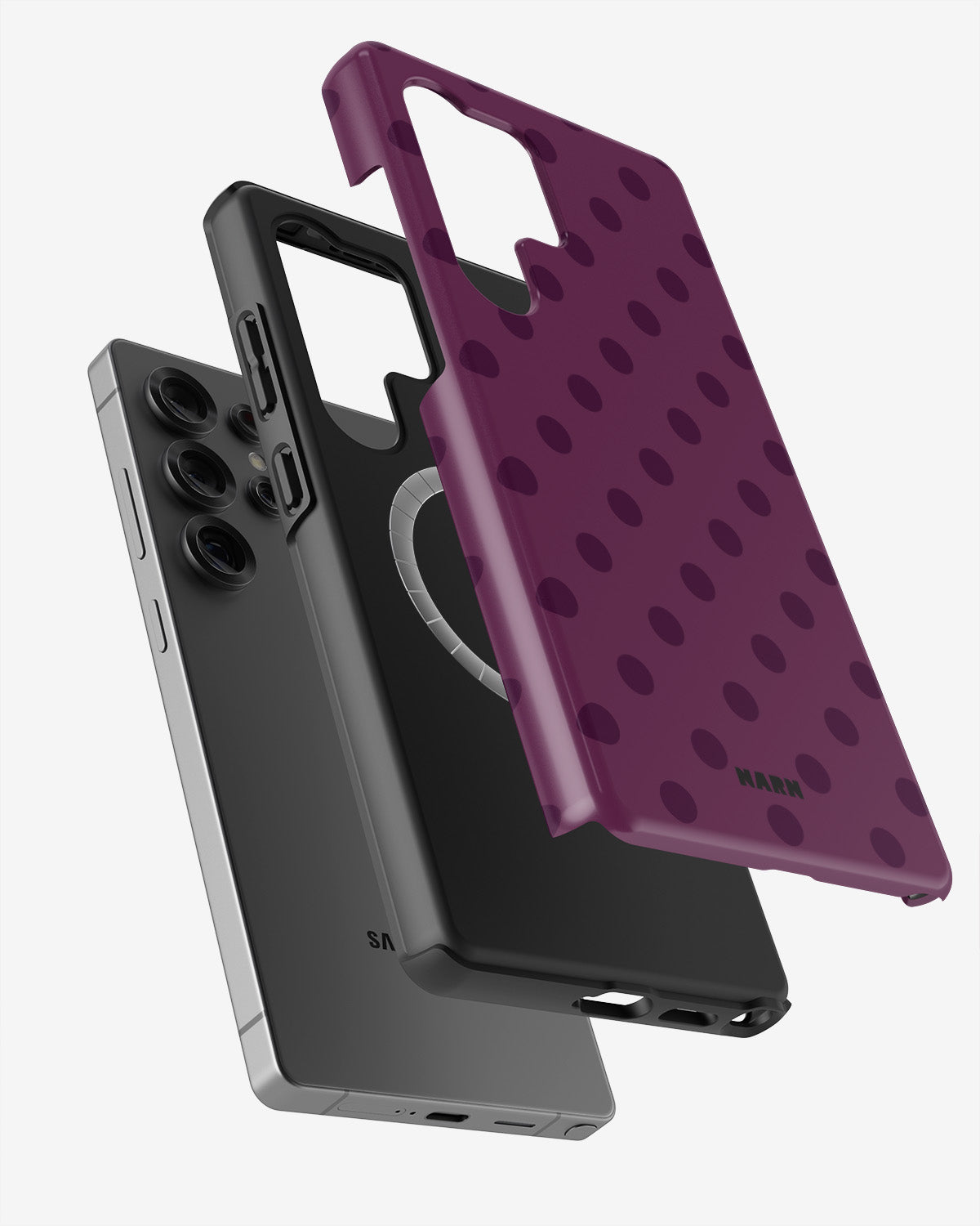 Samsung Galaxy S25 Ultra Tough Case – Plum - View 2