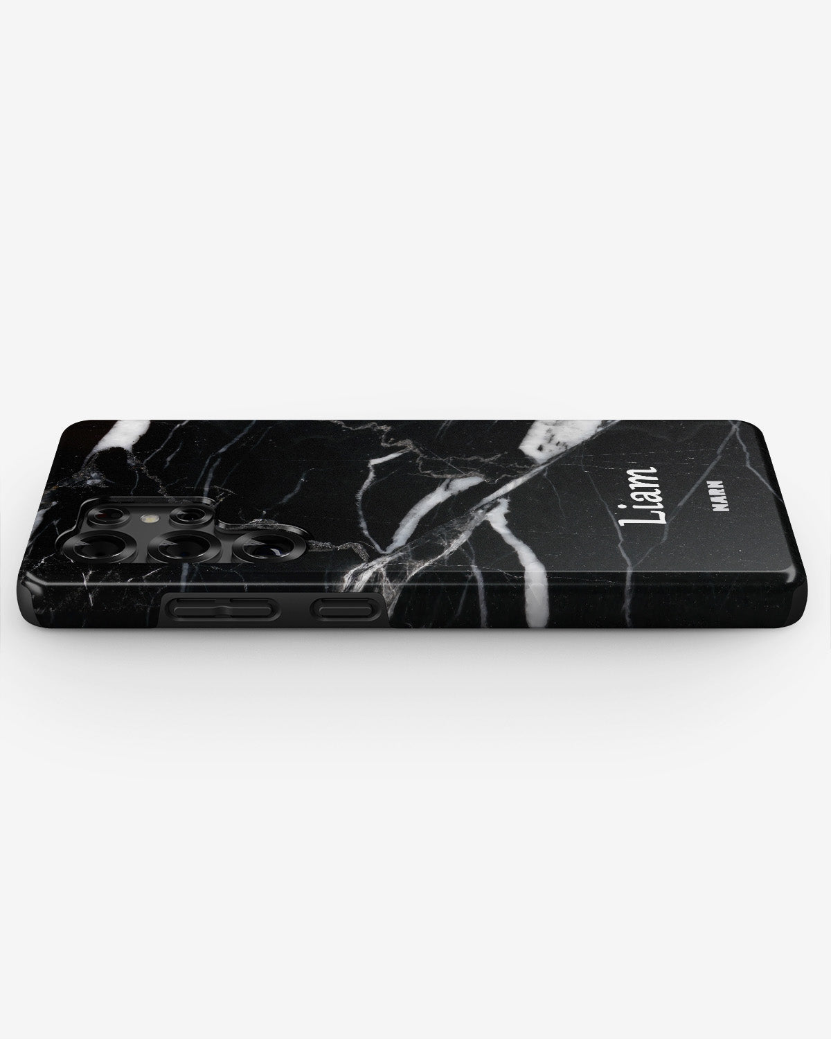 Samsung Galaxy S25 Ultra Tough Case – Custom - Black Marble - View 3