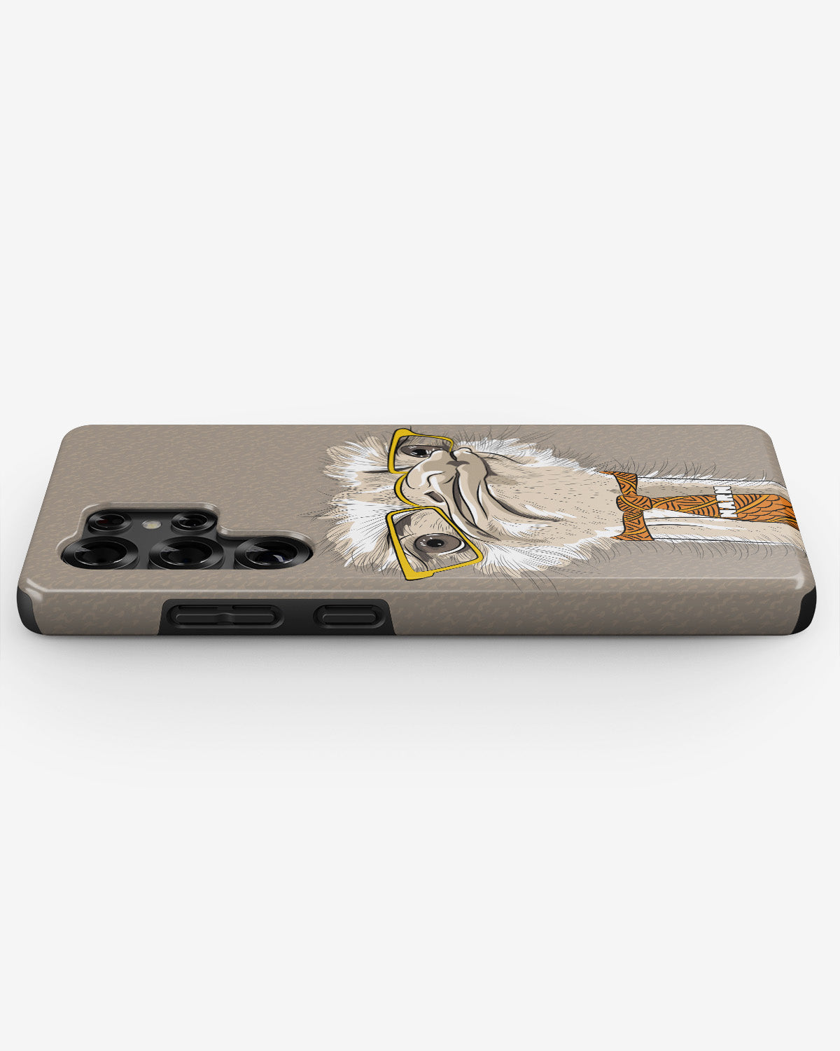 Samsung Galaxy S25 Ultra Tough Case – Hipster Ostrich - View 3