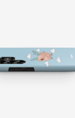 Samsung Galaxy S25 Ultra Tough Case – Dreamy Pig - View 3