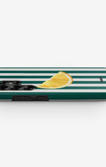 Samsung Galaxy S25 Ultra Tough Case – Lemon Stripes - View 3