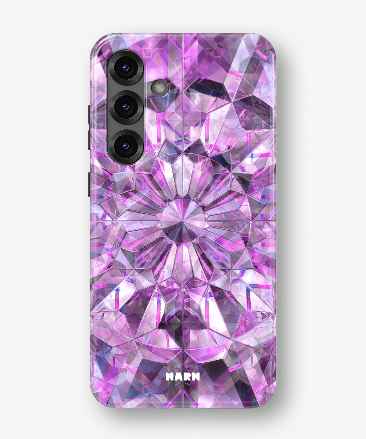Samsung Galaxy S25 Plus Tough Case – Lavender Crystals - View 1