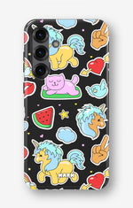 Samsung Galaxy S25 Plus Tough Case – Cute Stickers - View 1