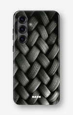 Samsung Galaxy S25 Plus Tough Case – Tires Wall - View 1