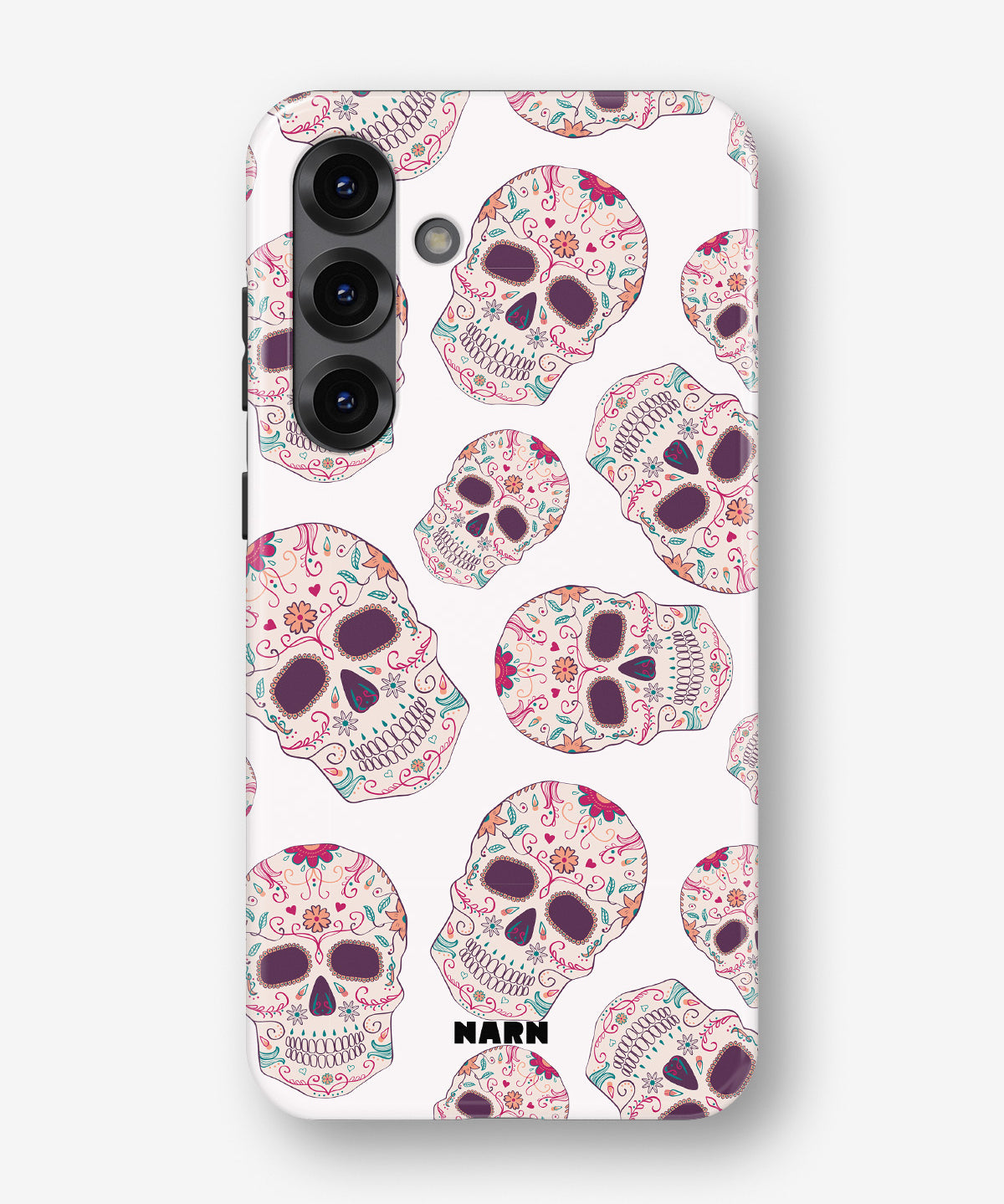 Samsung Galaxy S25 Plus Tough Case – Calavera Skulls - View 1