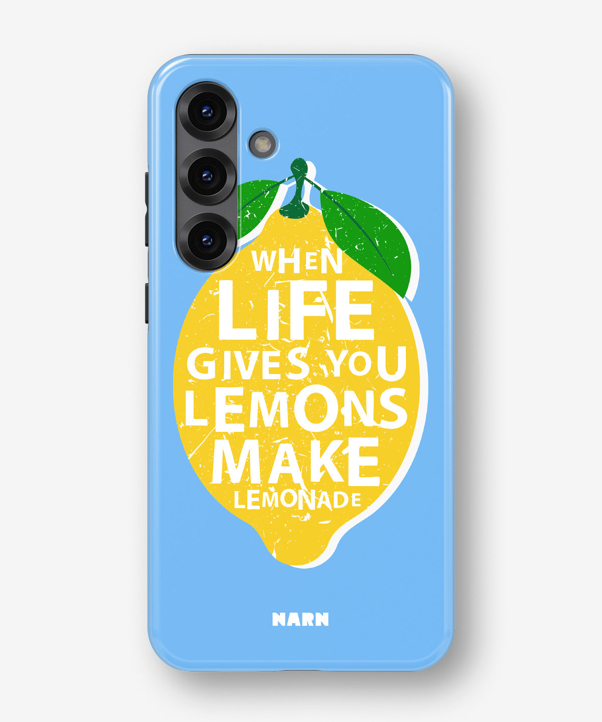 Samsung Galaxy S25 Plus Tough Case – Lemon Quote - View 1