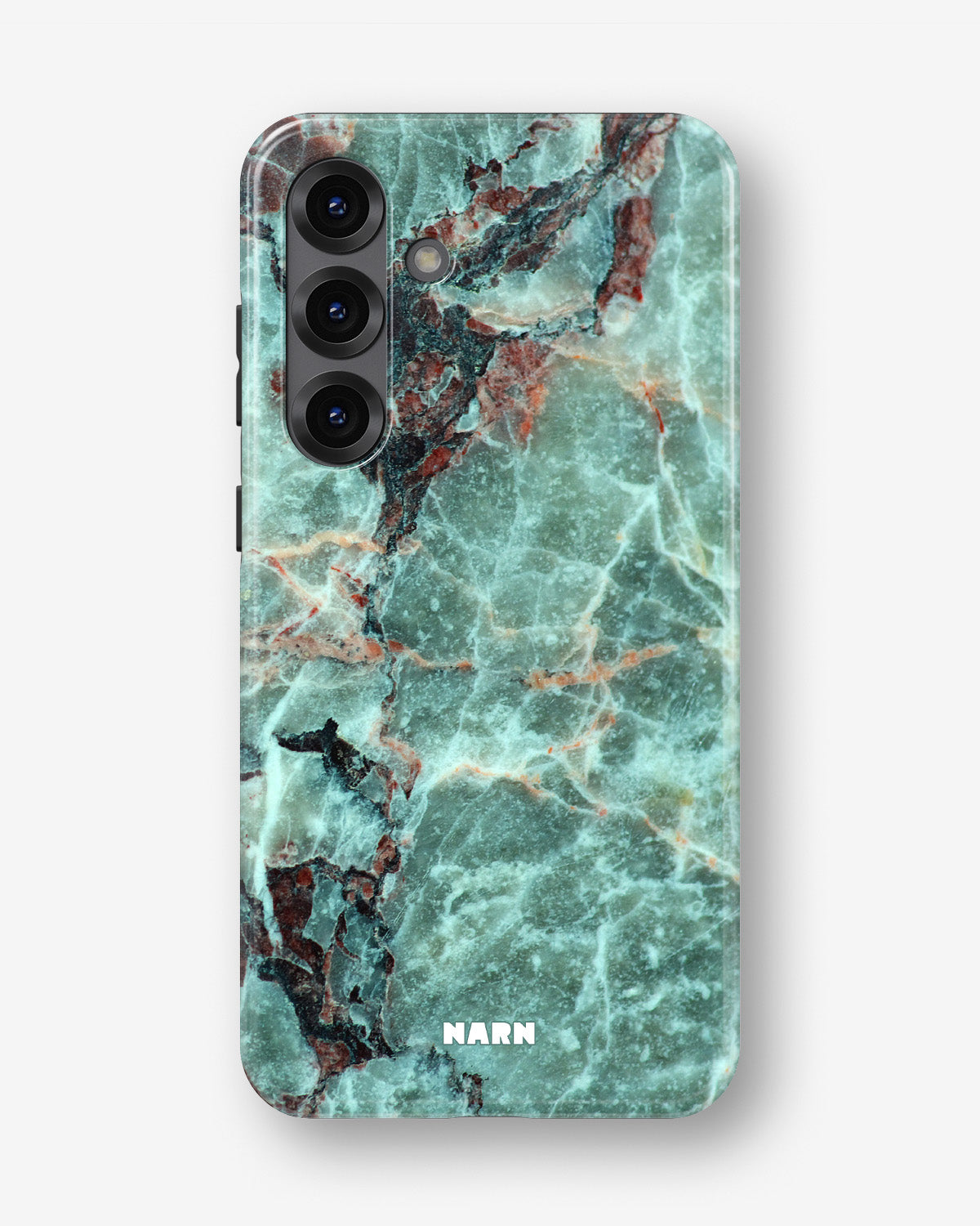 Samsung Galaxy S25 Plus Tough Case – Green Marble - View 1
