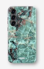 Samsung Galaxy S25 Plus Tough Case – Green Marble - View 1