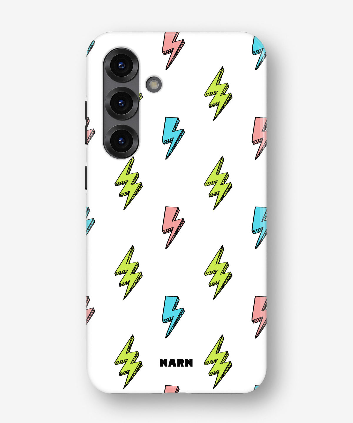 Samsung Galaxy S25 Plus Tough Case – Lightning Bolts - View 1