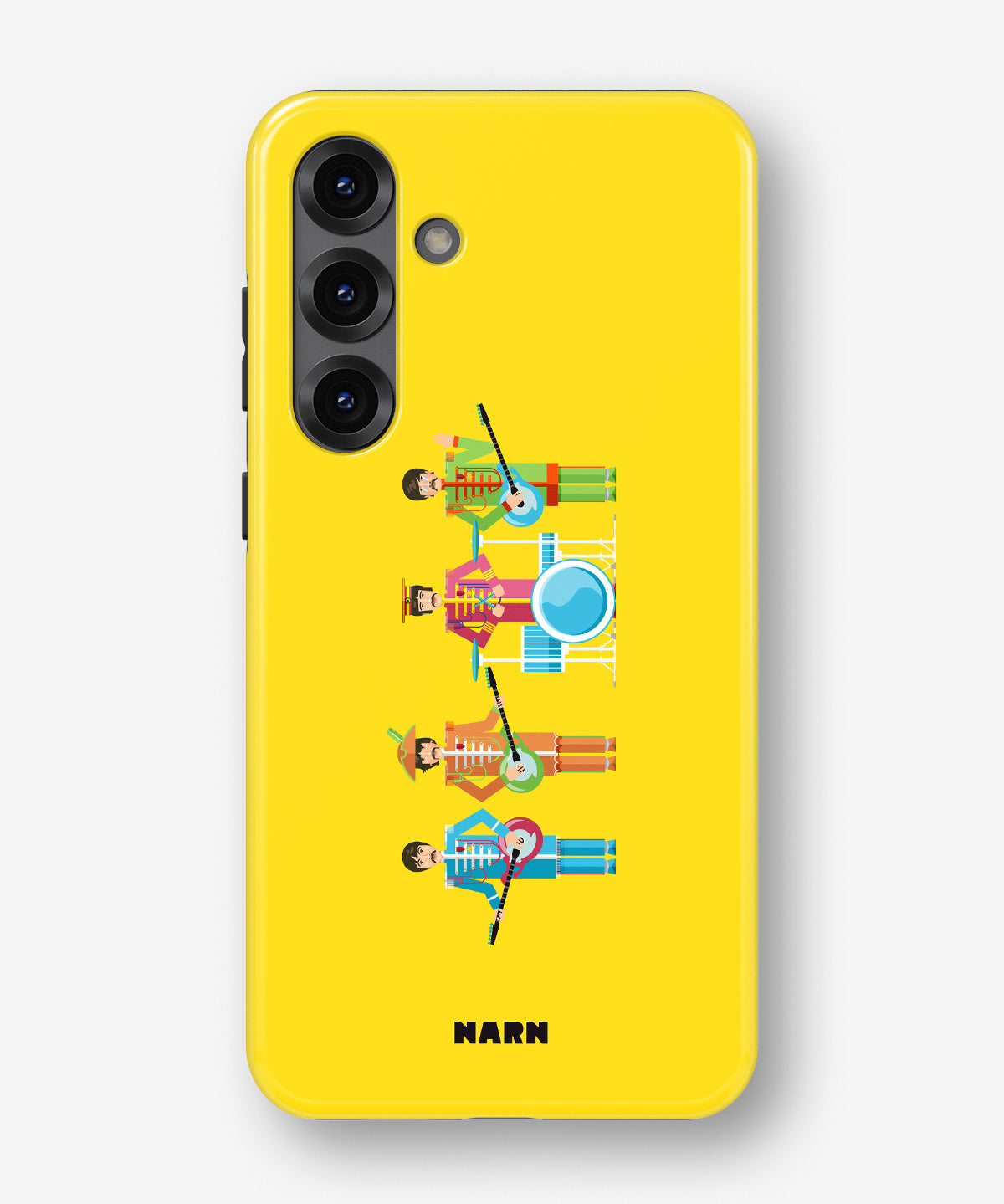 Samsung Galaxy S25 Plus Tough Case – Beatles Yellow - View 1