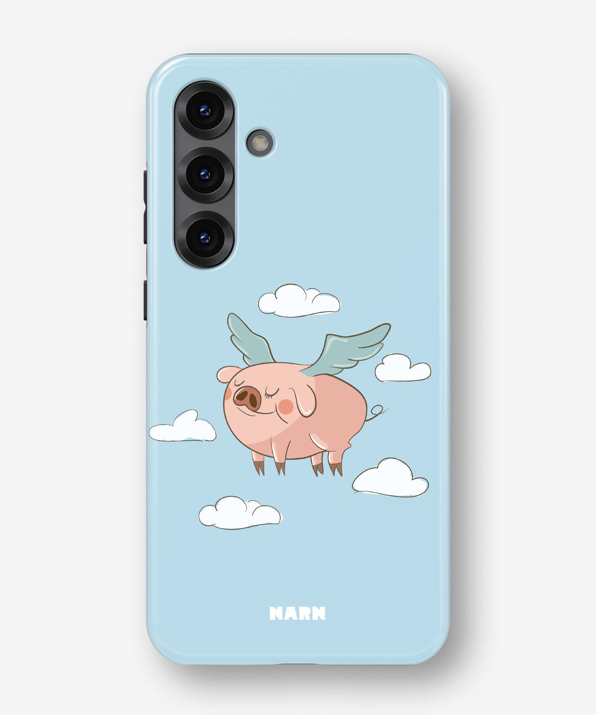 Samsung Galaxy S25 Plus Tough Case – Dreamy Pig - View 1