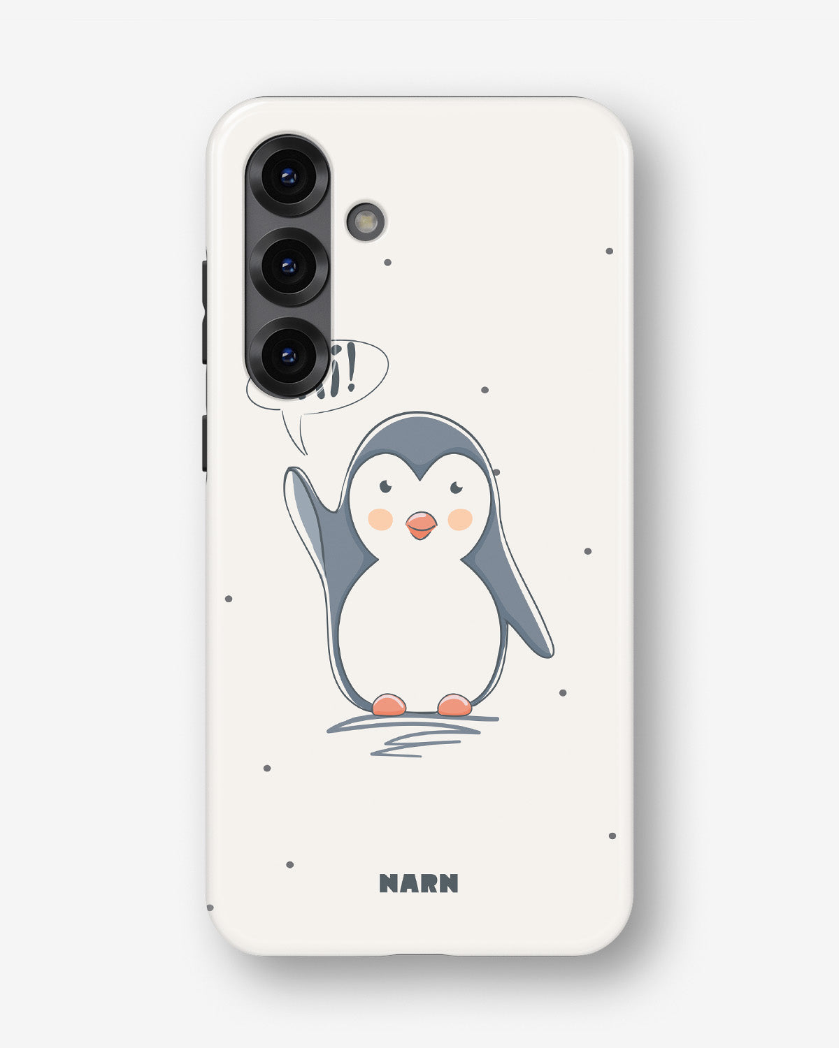 Samsung Galaxy S25 Plus Tough Case – Cute Penguin - View 1