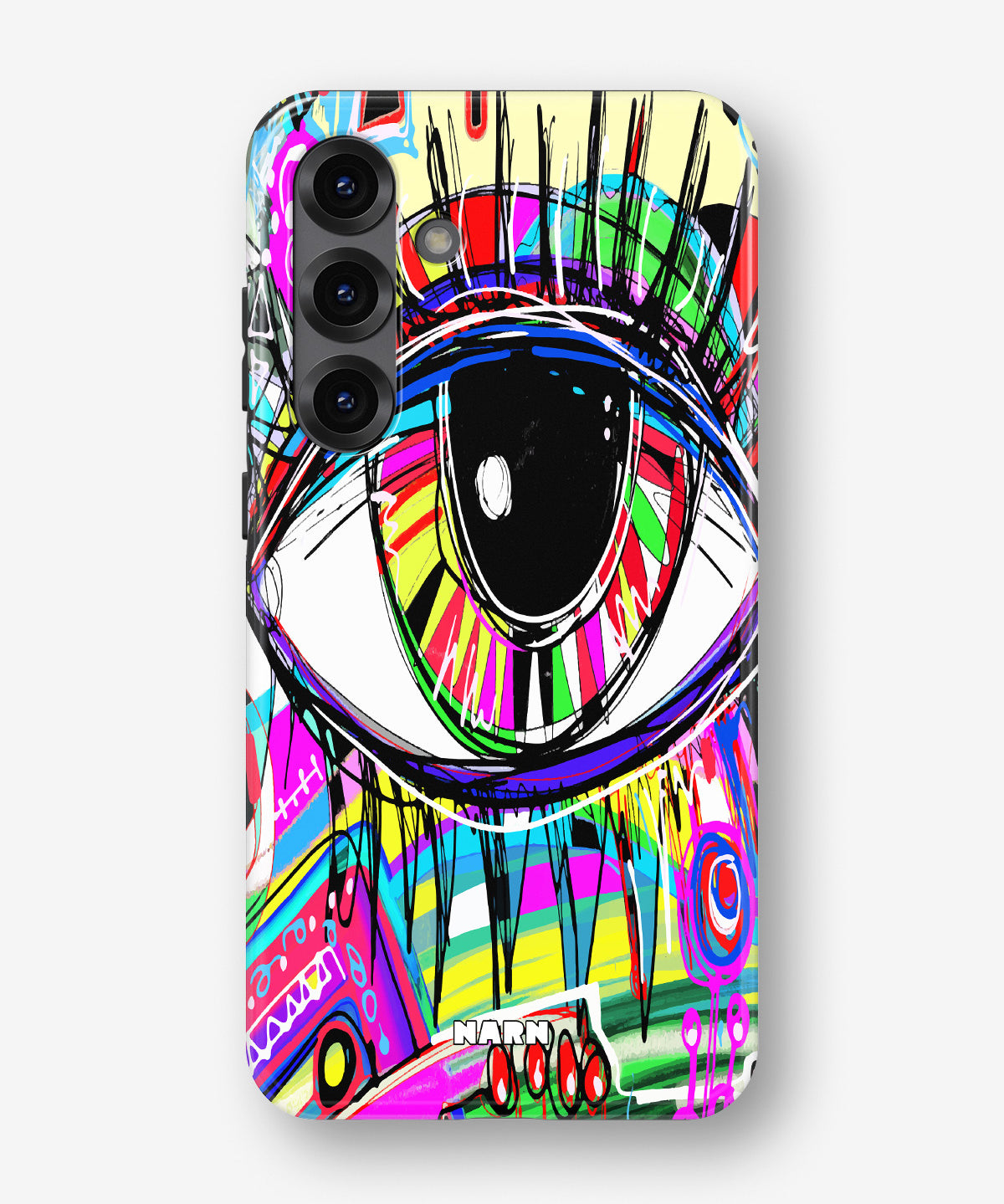 Samsung Galaxy S25 Plus Tough Case – Abstract Eye - View 1