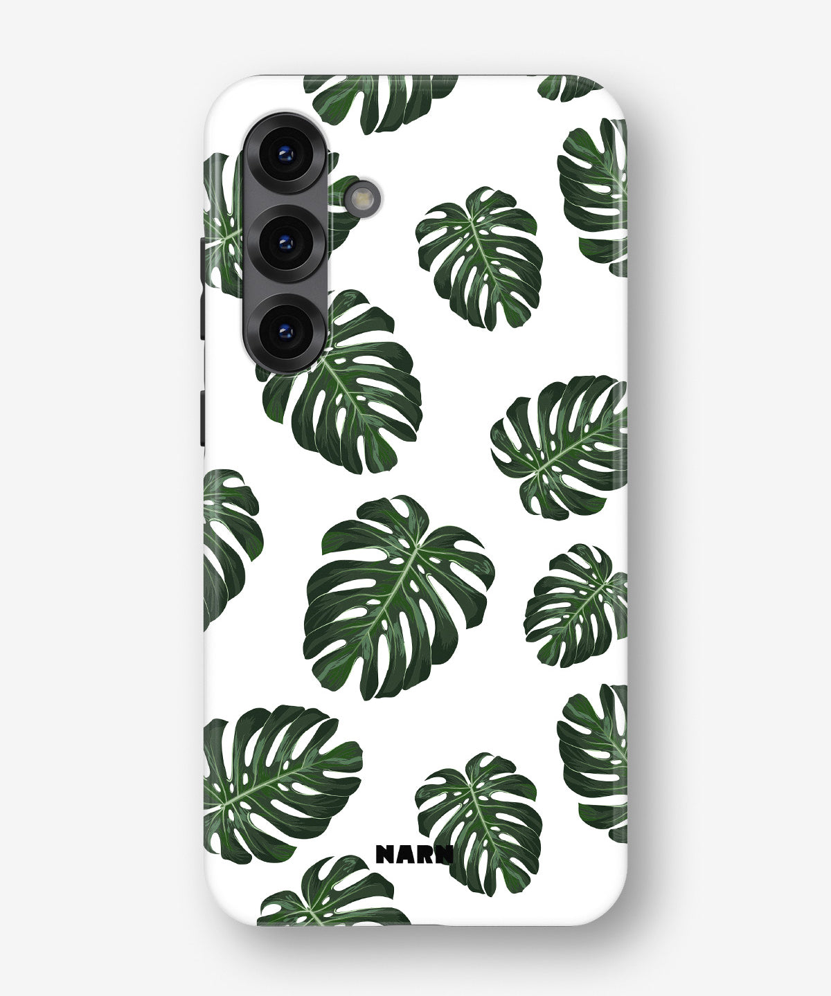 Samsung Galaxy S25 Plus Tough Case – Monstera Pattern - View 1