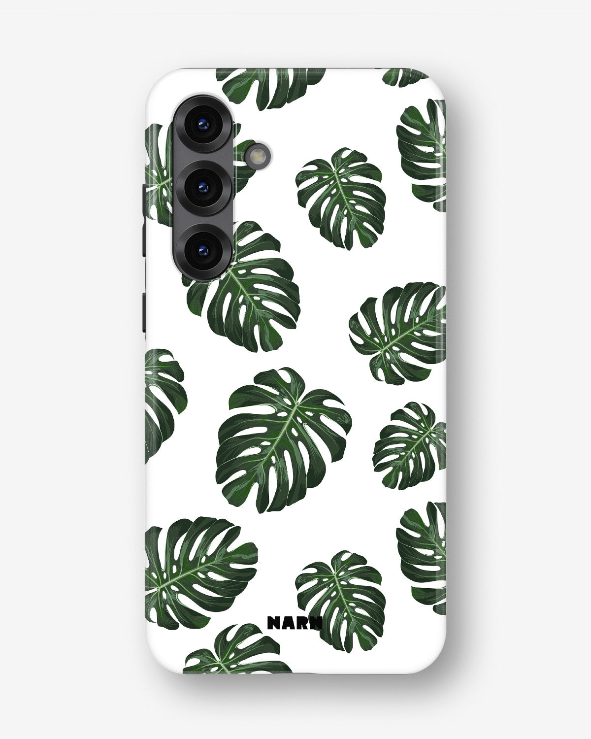 Samsung Galaxy S25 Plus Tough Case – Monstera Pattern - View 1