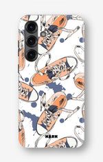 Samsung Galaxy S25 Plus Tough Case – Apricot Sneakers - View 1
