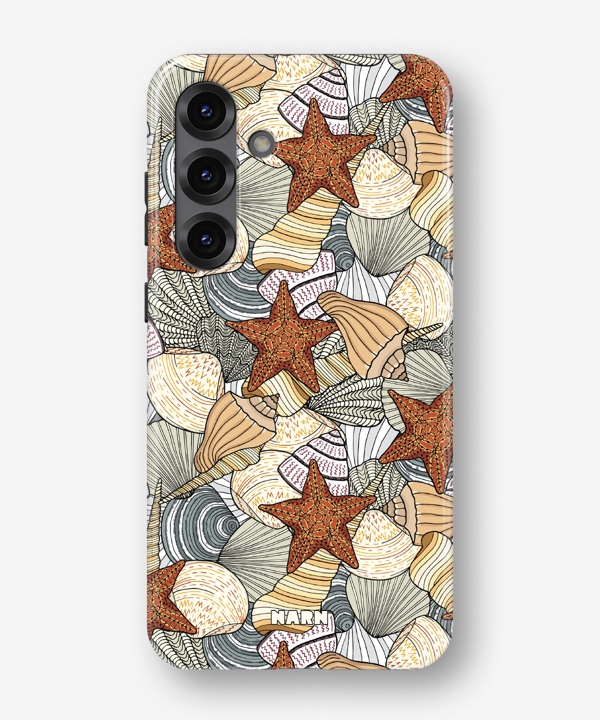 Samsung Galaxy S25 Plus Tough Case – Sea Shells - View 1
