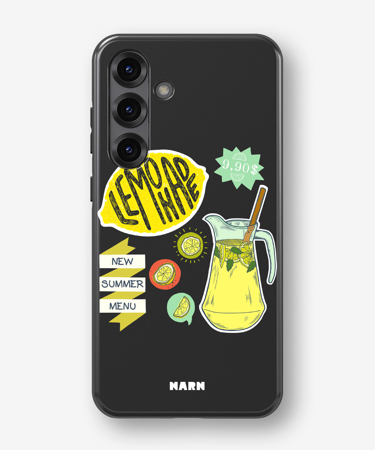 Samsung Galaxy S25 Plus Tough Case – Lemon Summer - View 1