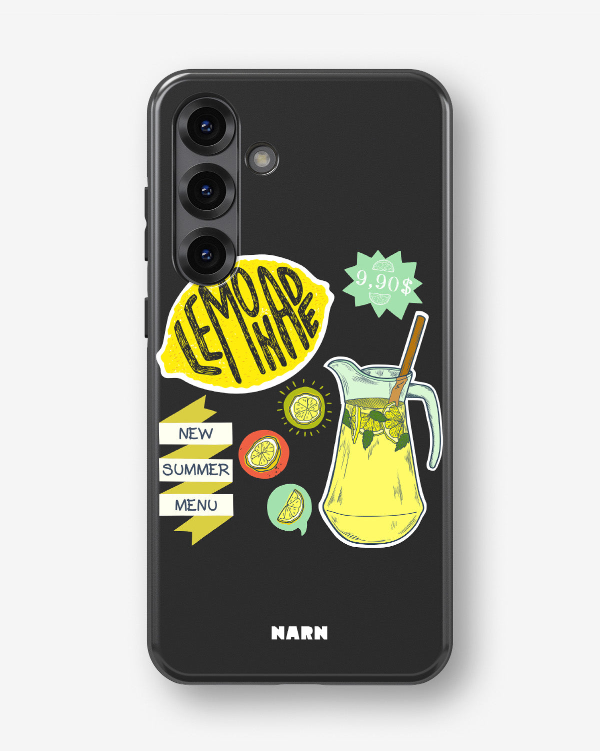 Samsung Galaxy S25 Plus Tough Case – Lemon Summer - View 1
