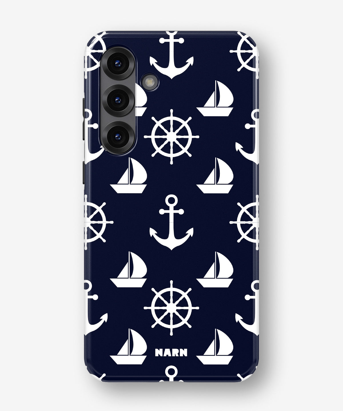 Samsung Galaxy S25 Plus Tough Case – Deep Blue Voyage - View 1