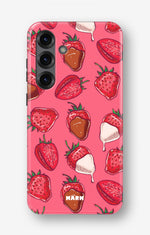 Samsung Galaxy S25 Plus Tough Case – Strawberry Chocolate - View 1