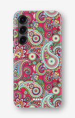 Samsung Galaxy S25 Plus Tough Case – Paisley Paradise - View 1
