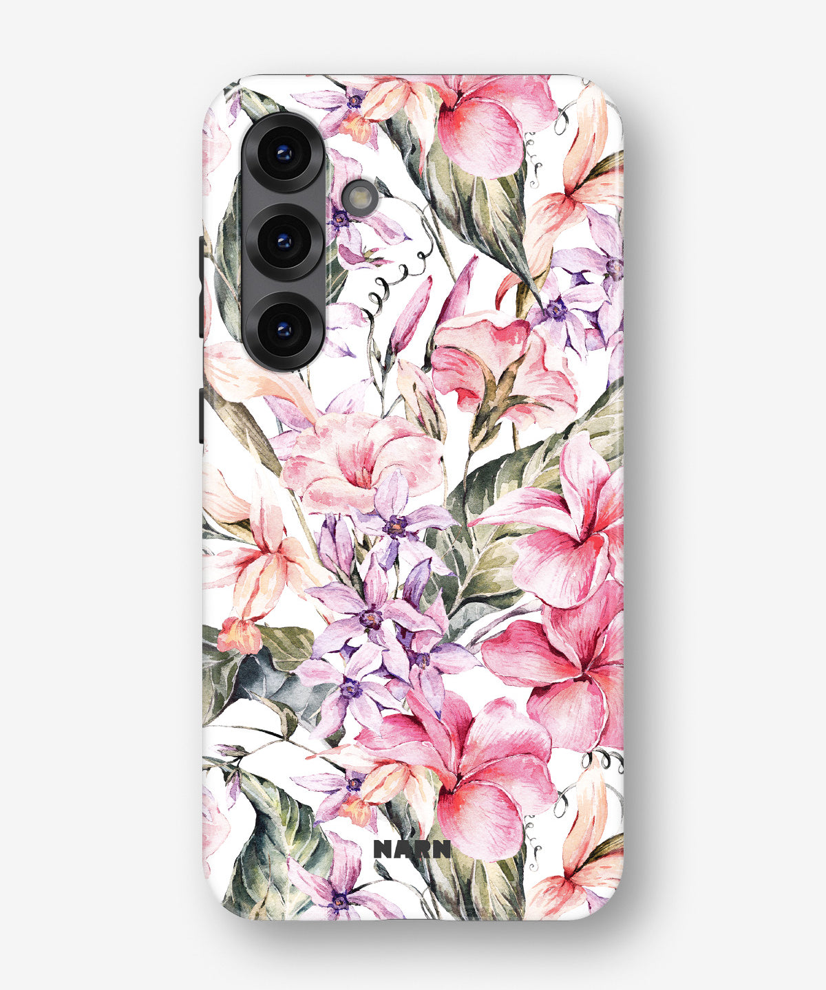 Samsung Galaxy S25 Plus Tough Case – Watercolor Flowers - View 1