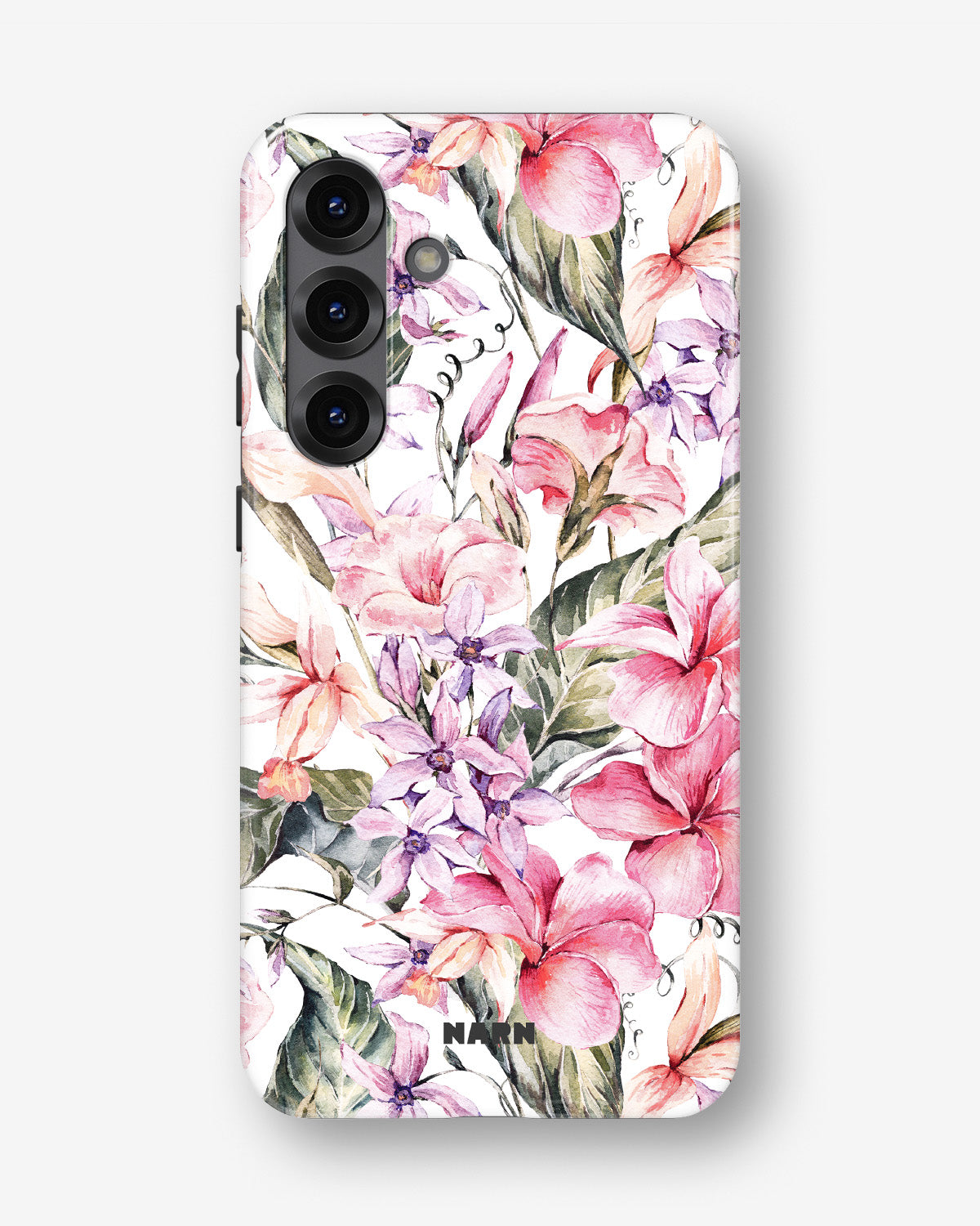 Samsung Galaxy S25 Plus Tough Case – Watercolor Flowers - View 1
