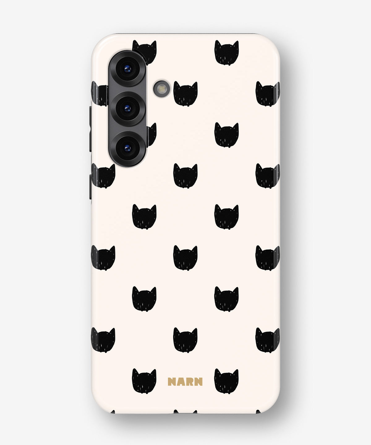Samsung Galaxy S25 Plus Tough Case – Kitty Dots - View 1