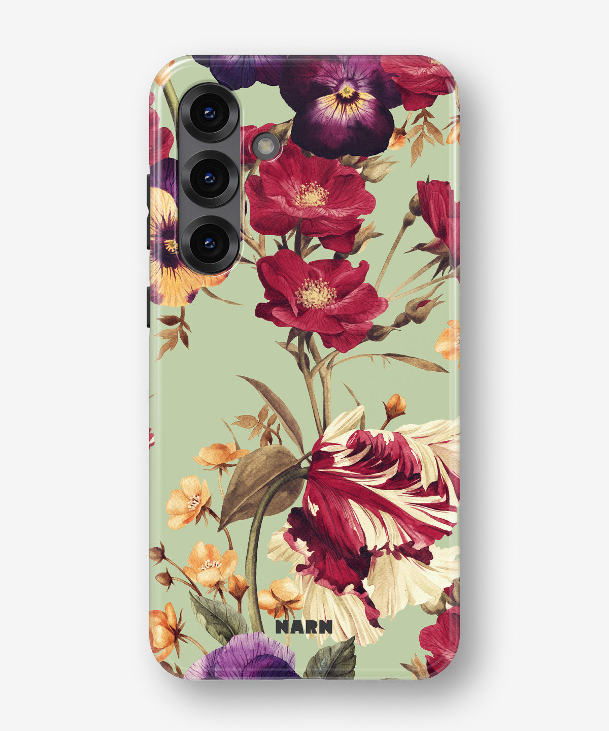 Samsung Galaxy S25 Plus Tough Case – Pansy Pansy - View 1