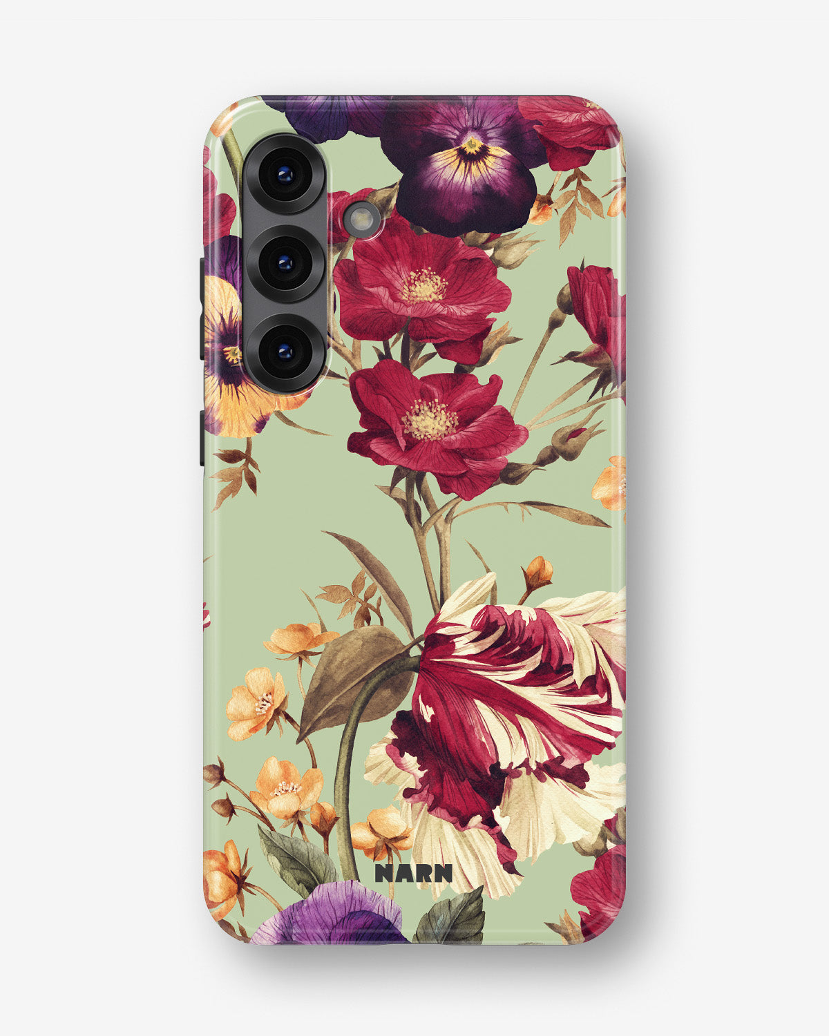 Samsung Galaxy S25 Plus Tough Case – Pansy Pansy - View 1
