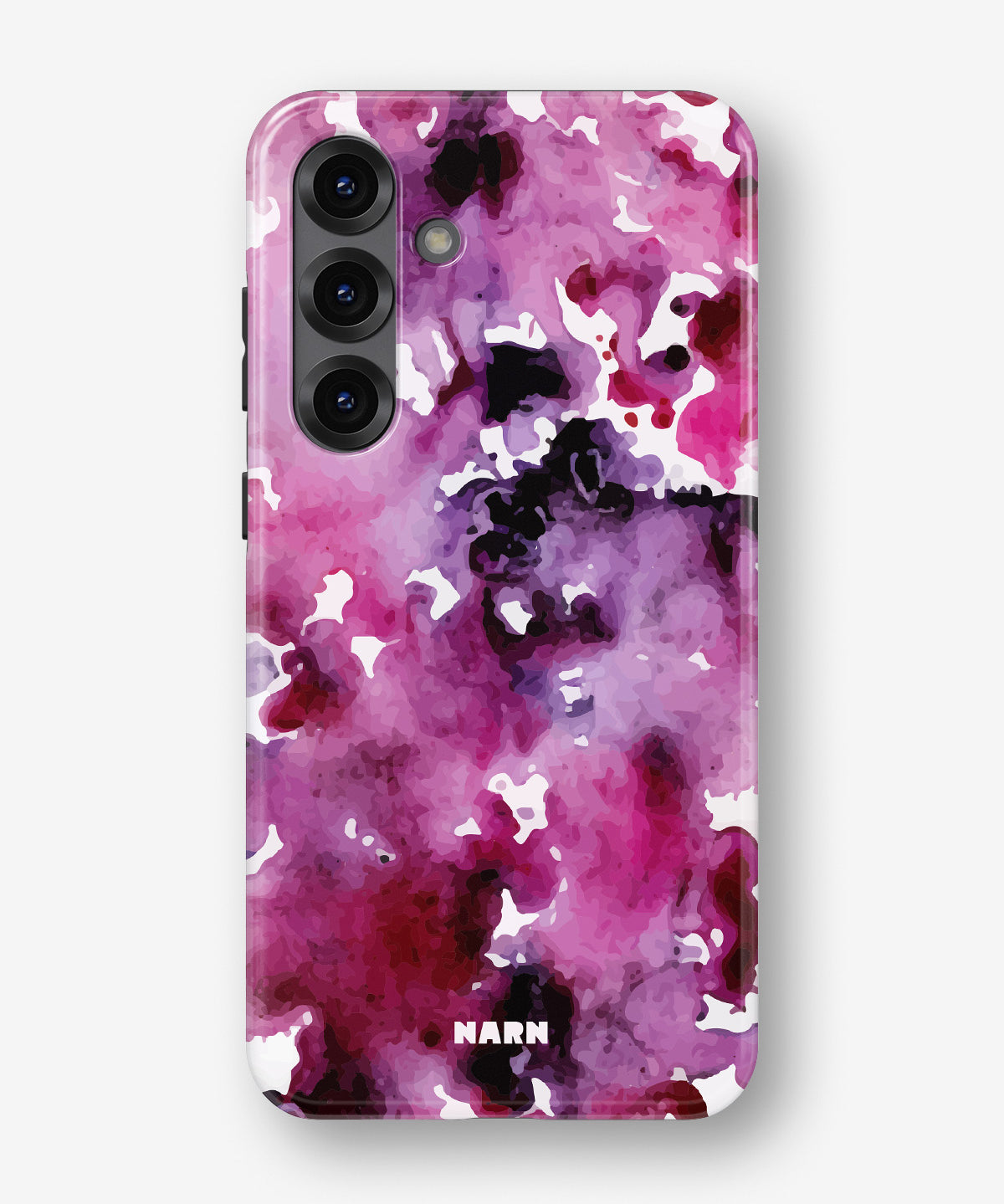 Samsung Galaxy S25 Plus Tough Case – Floral Splash - View 1