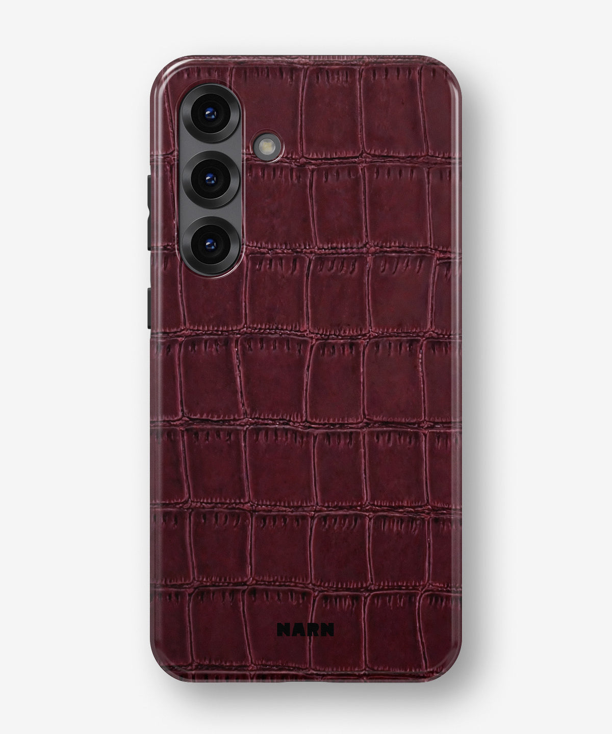 Samsung Galaxy S25 Plus Tough Case – Rouge Croc - View 1