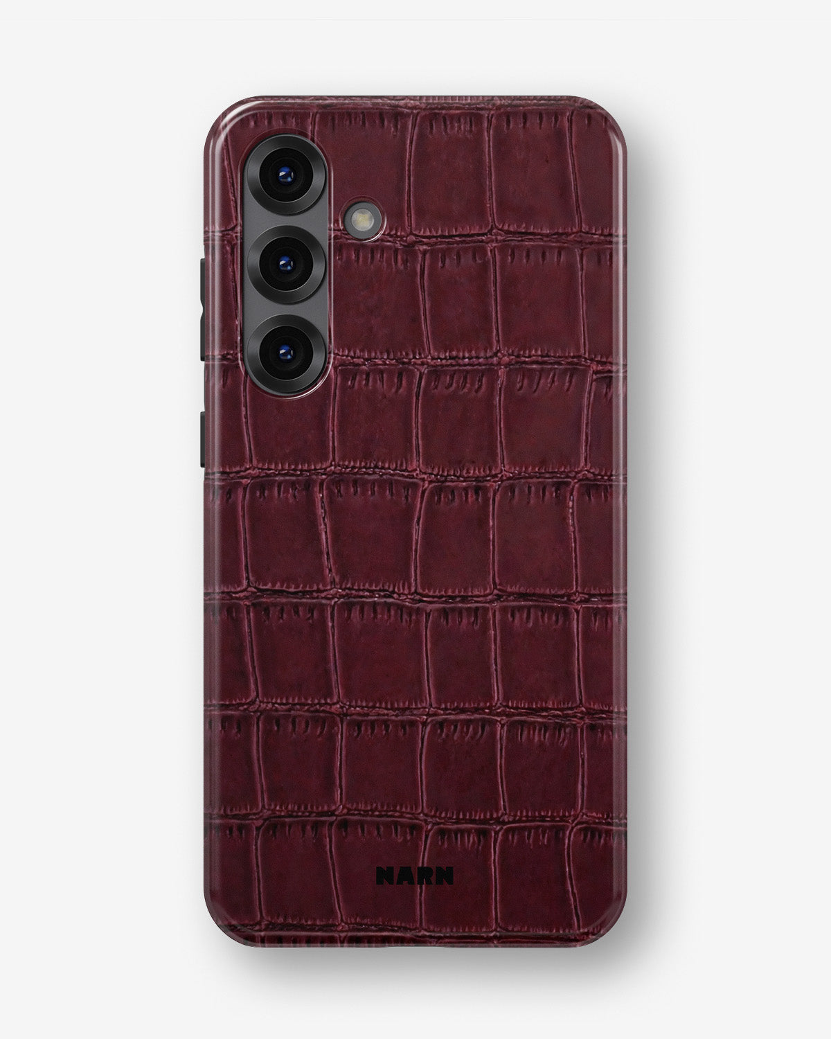 Samsung Galaxy S25 Plus Tough Case – Rouge Croc - View 1