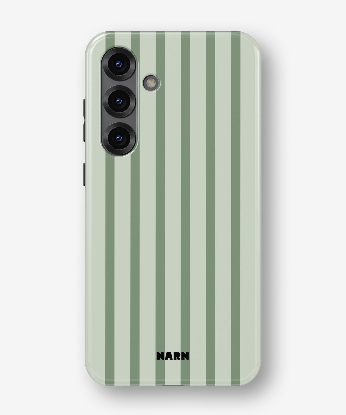 Samsung Galaxy S25 Plus Tough Case – Sage Stripes - View 1