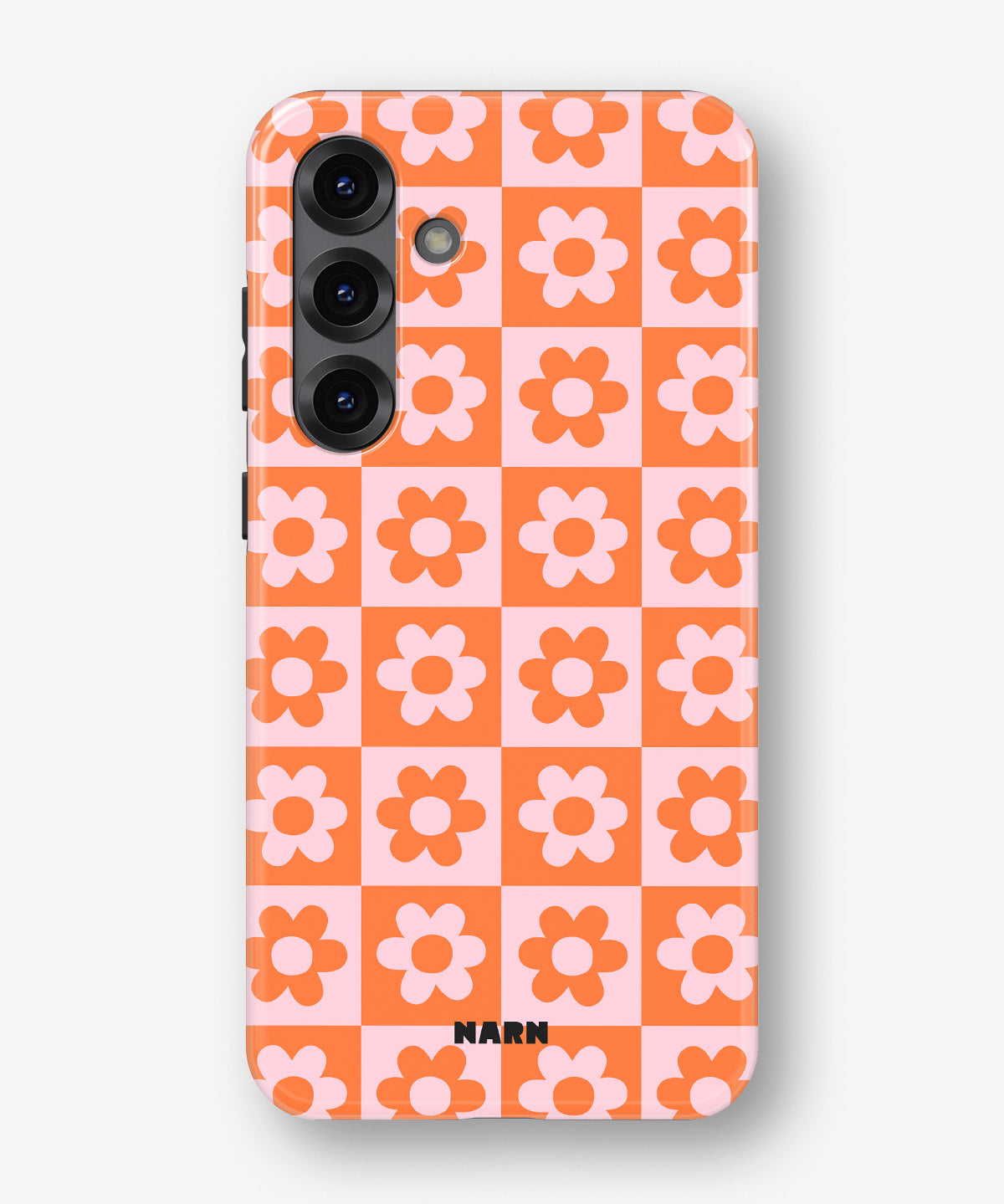 Samsung Galaxy S25 Plus Tough Case – Peach Petals - View 1