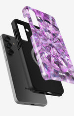Samsung Galaxy S25 Plus Tough Case – Lavender Crystals - View 2