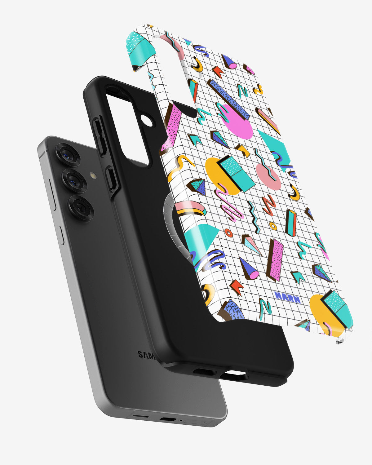 Samsung Galaxy S25 Plus Tough Case – 80s Memphis - View 2