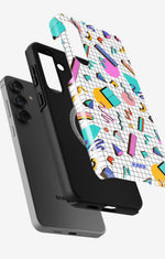 Samsung Galaxy S25 Plus Tough Case – 80s Memphis - View 2